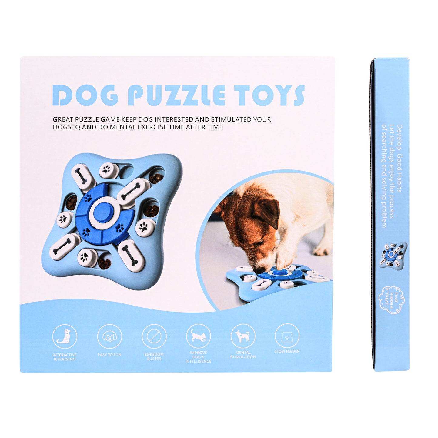 Pet Puzzle The Toy Dog Toy Slow Food Leakage Can Sound