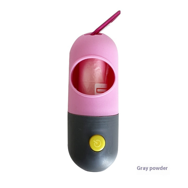 Waste Bag Dispenser With LED Light