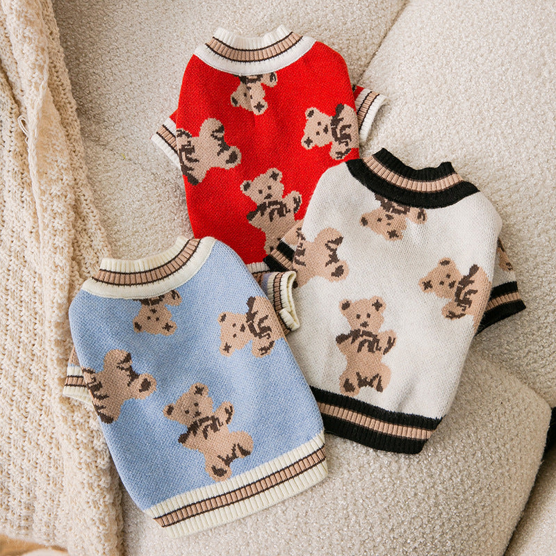 Pet Dogs Warm Knitted Sweater