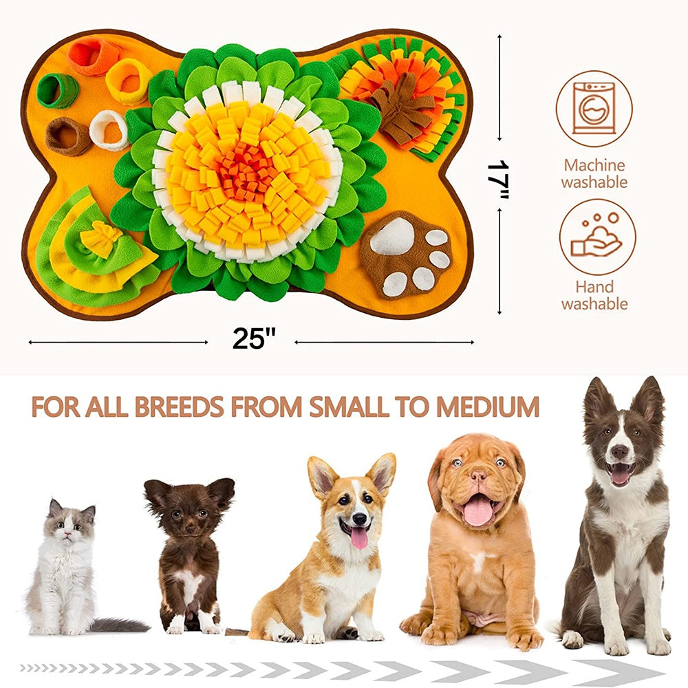 Large Snuffle Mat For Dogs Pet Training And Stress Relief