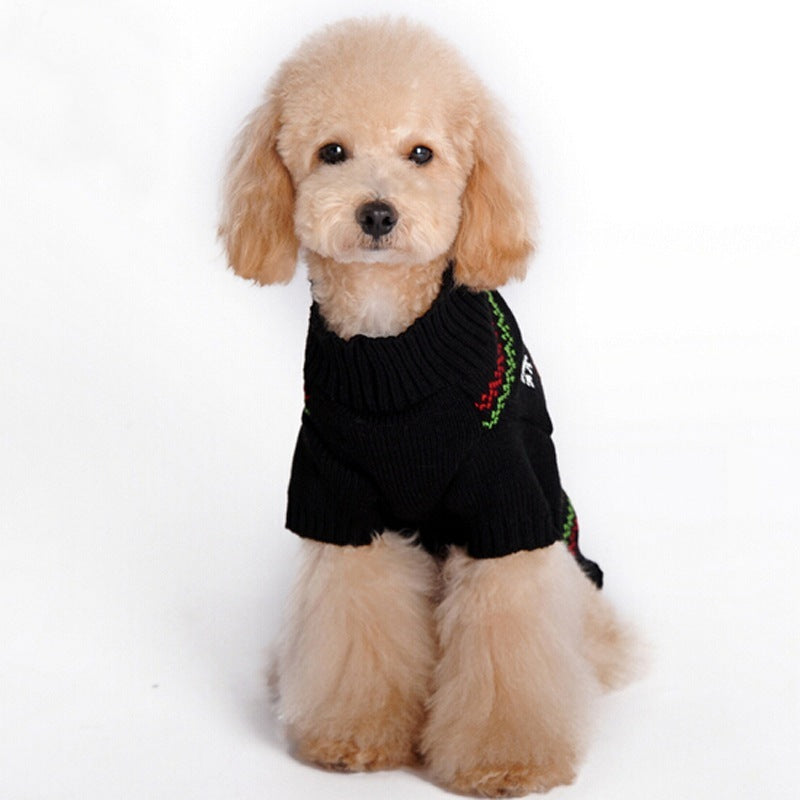 Christmas Pet Sweater Winter Keep Warm