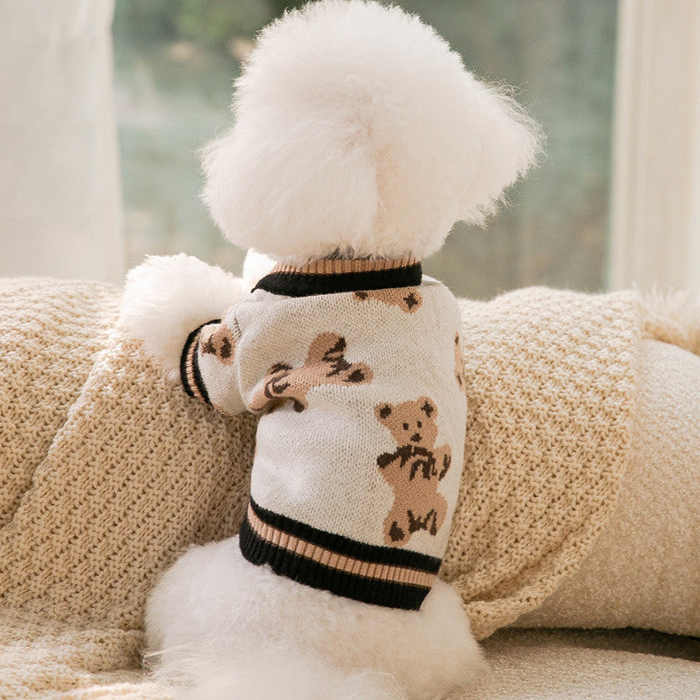 Pet Dogs Warm Knitted Sweater