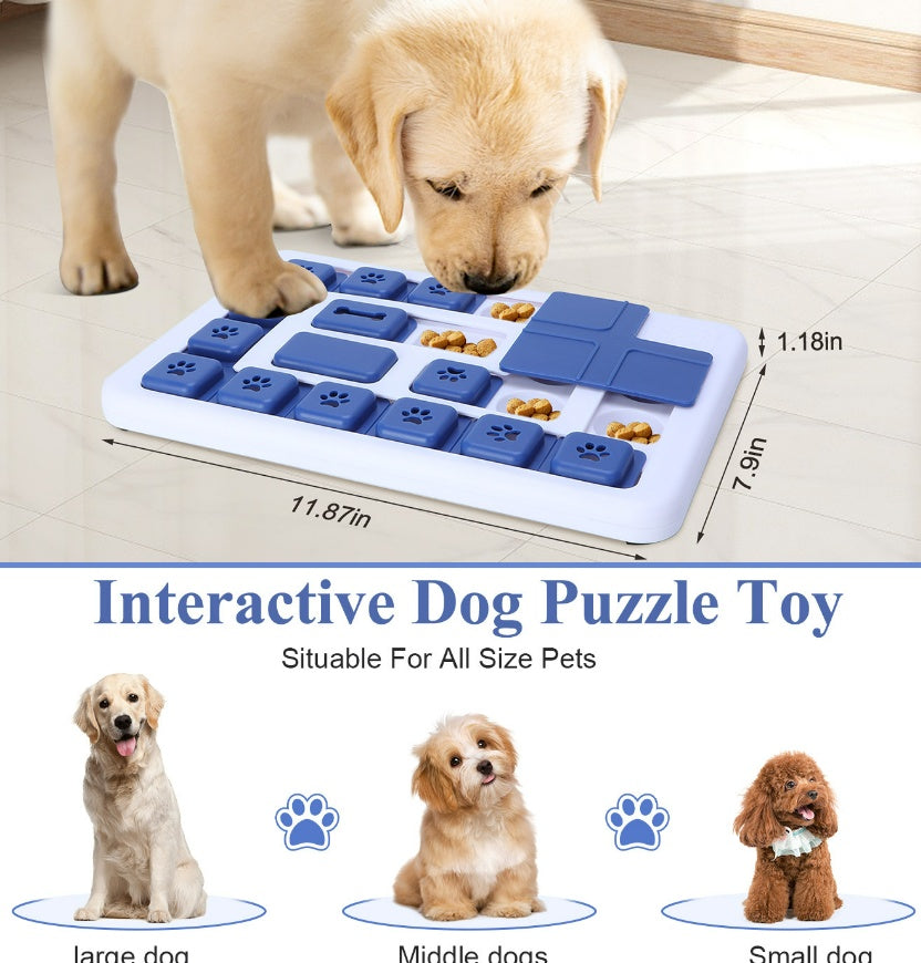 Pet Puzzle The Toy Dog Toy Slow Food Leakage Can Sound