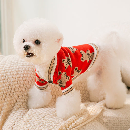 Pet Dogs Warm Knitted Sweater